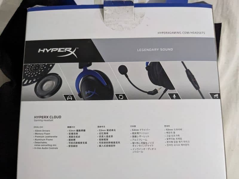 Hyperx cloud PS4 Gaming Handset 5