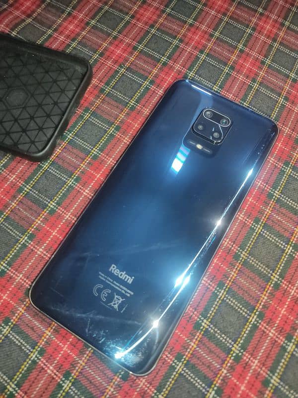 Redmi note 9s in good condition with complete box and accessories. . 11