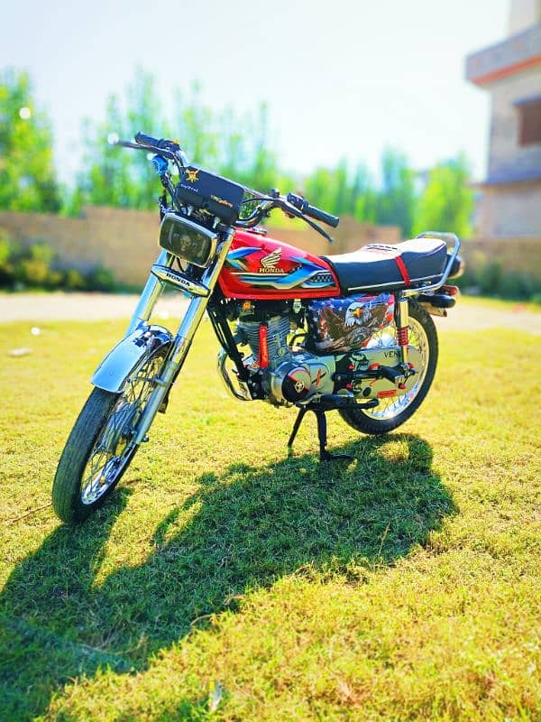 Honda 125 Lush Condition Urgent Sale 3