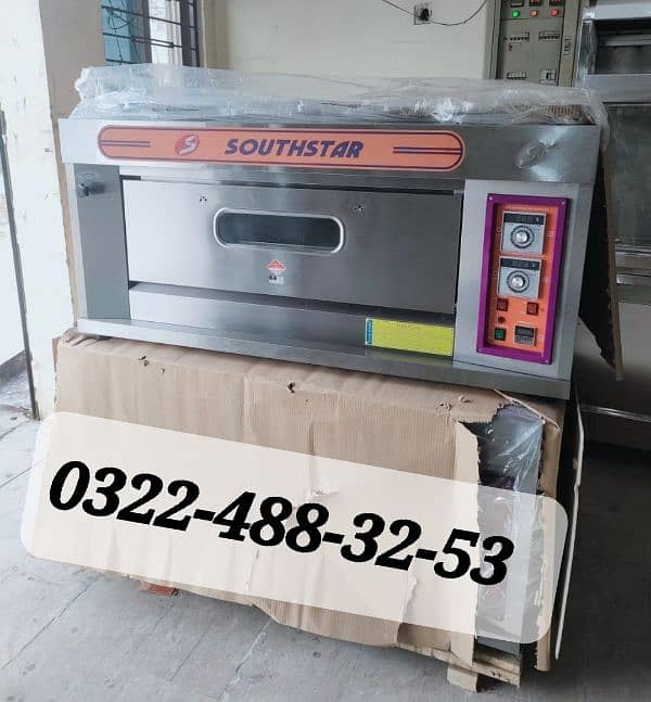 Pizza Deck Oven Used New Dough Mixer Fryer Fast Food Slush hot plate 0