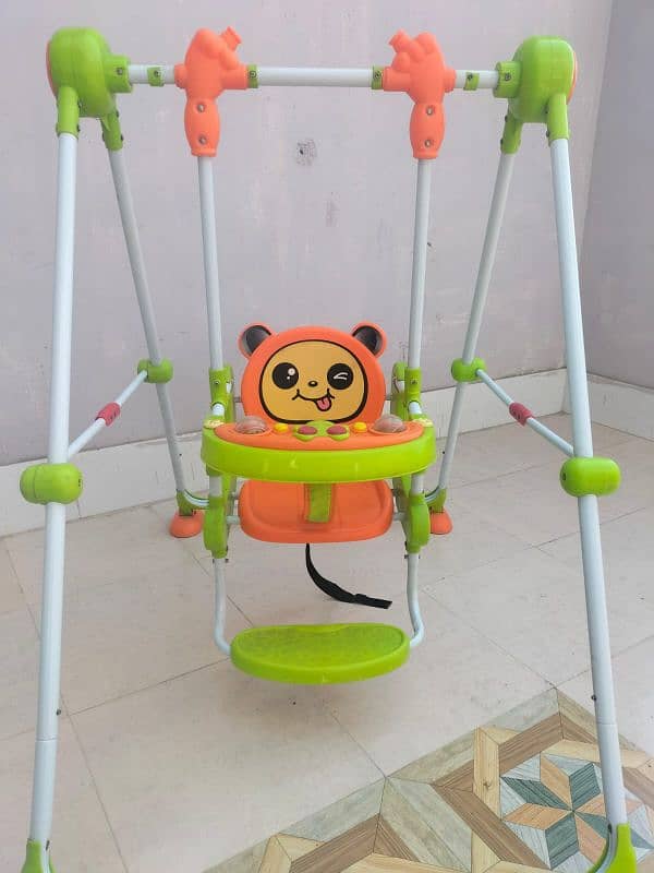 Imported Baby Swing is foldable and save space 0