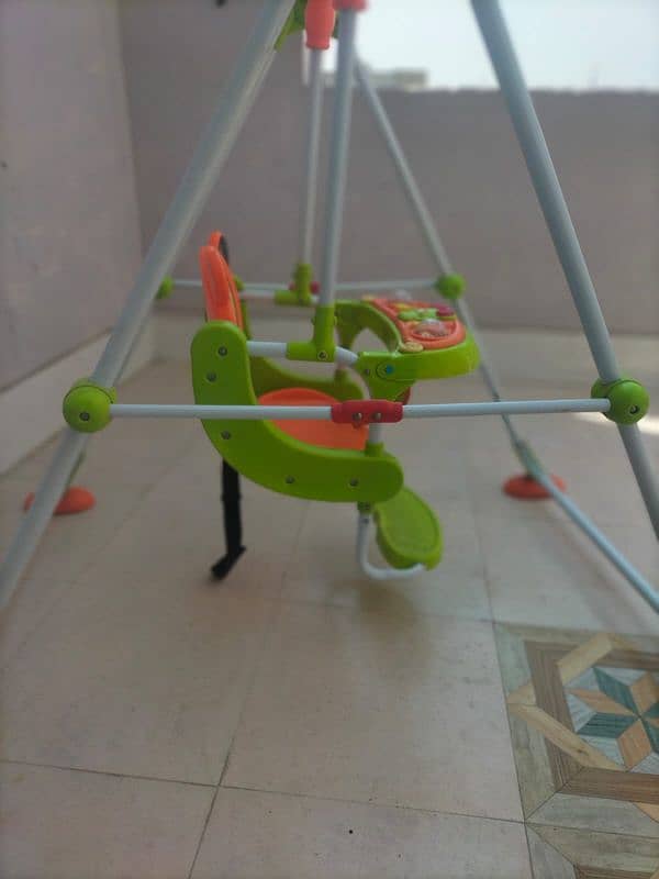 Imported Baby Swing is foldable and save space 2