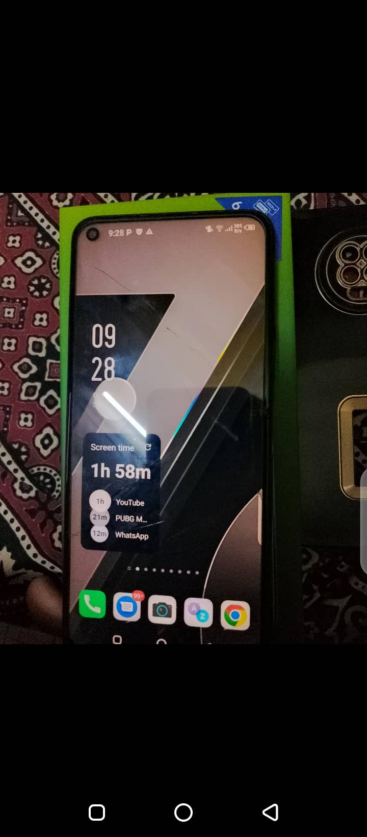 Infinix note 7, 4/64 in good confition with box and 2 covers 5