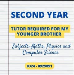 Experienced Tutor Needed for Math, Physics, and Computer Science