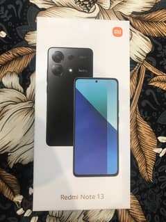 Redmi Note 13 (8GB) Ram (256) GB Storage Box Open Warranty Available