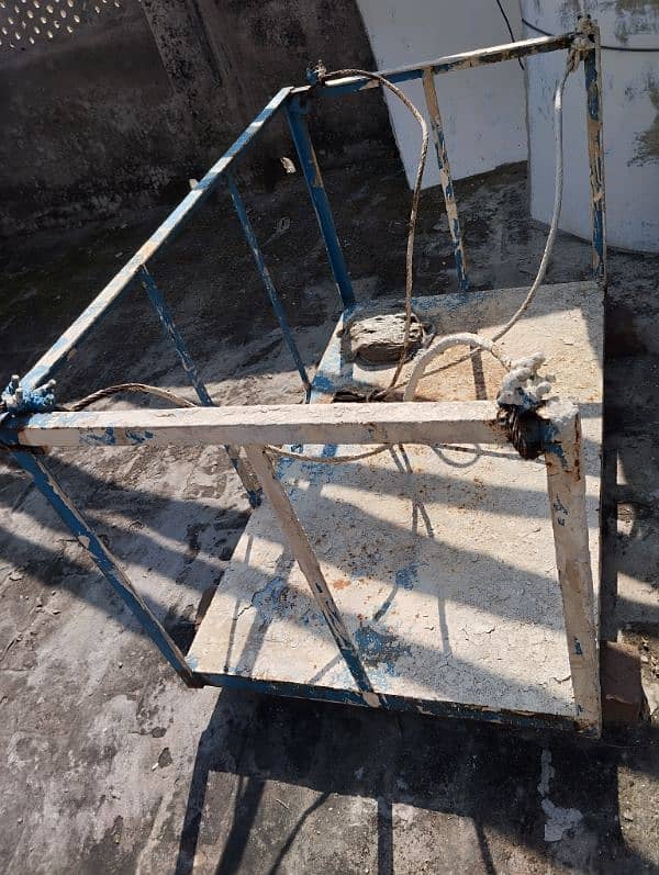 Winch machine lifter and Frame with jola heavy duty#winchmotor 1