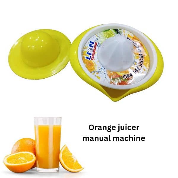 Orange Juice Machine l Free Delivery l Manual l 0323-4536375 1