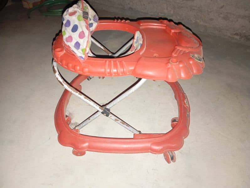 3 Cycles for kids & 1 baby walker urgently for sale 7