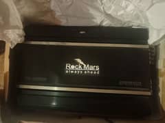 Car amplifier Rock Mars 3000 Watts 4 channel.