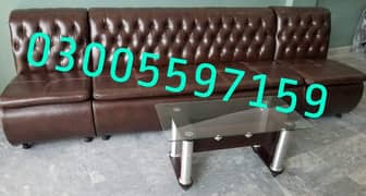 sofa set office single chair couch furniture center table Cafe use