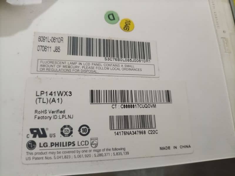 LP141WX3 (TL)(A1) Acer Laptop LCD Display 7