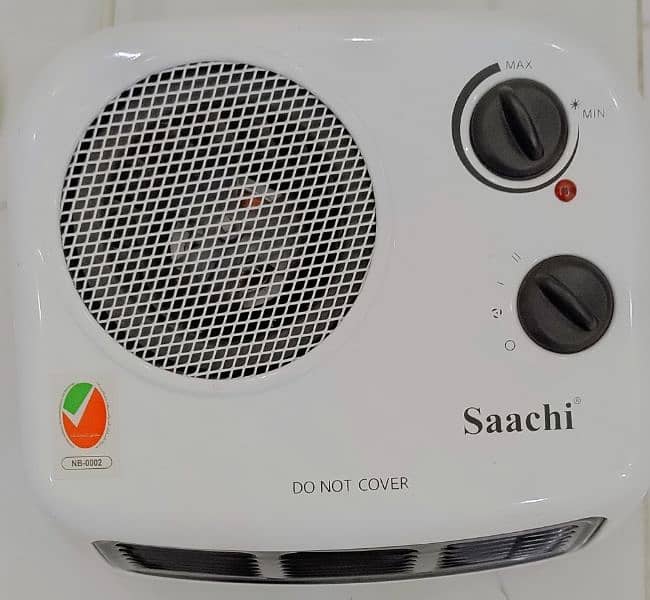 Saachi Electric Fan Heater SFH 9524 - Like New, Only 1 Month Used 0