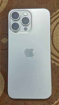 Iphone 15 pro max 256gb natural titanium