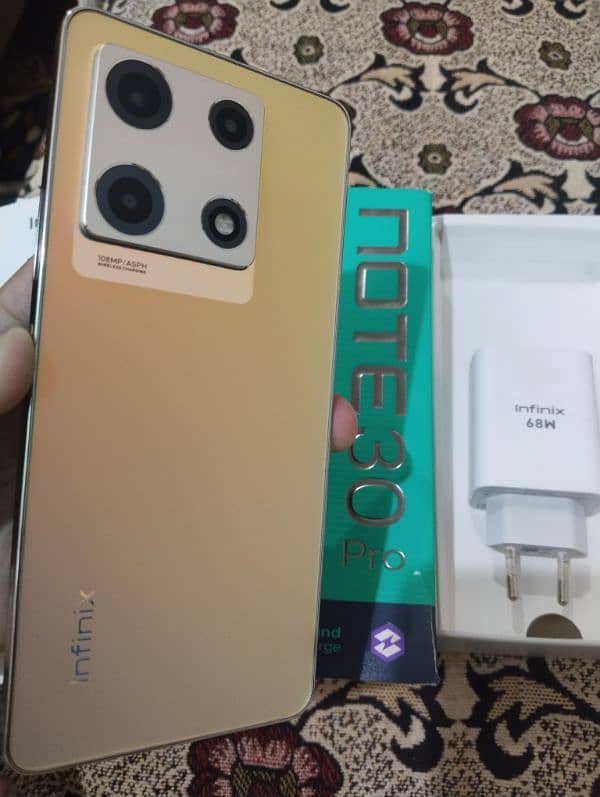 Infinix note 30 pro Full box wirless 1