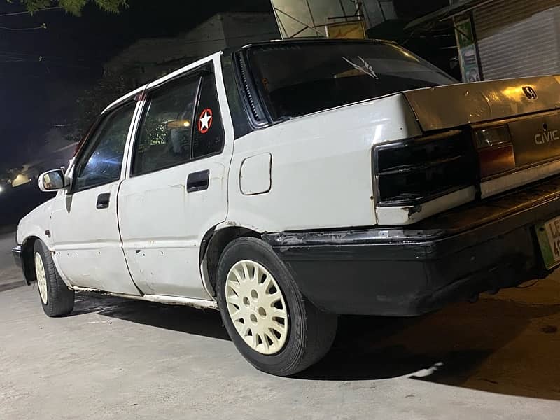 Honda Civic EXi 1986 3