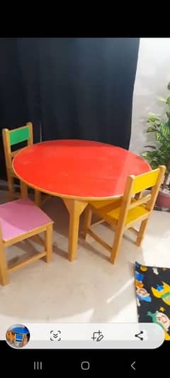 tables and chairs