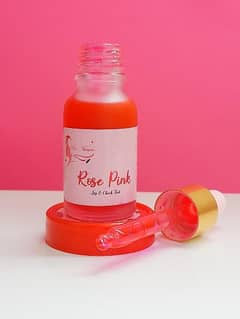 High Pigmented Lip Tint , pack of 12ml to 15ml Rose pink