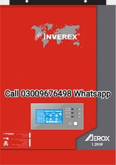 is number per call karo 03009676498  inverter Inverex Aerox 1.2kv