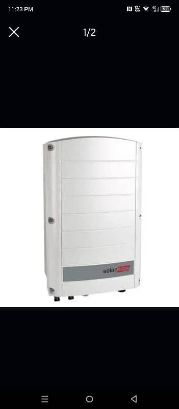 Solar edge inverter 5.5 kva for sale 0