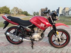 Yamaha YBR 125G Model 2022 Total Genuine bike All Punjab Number