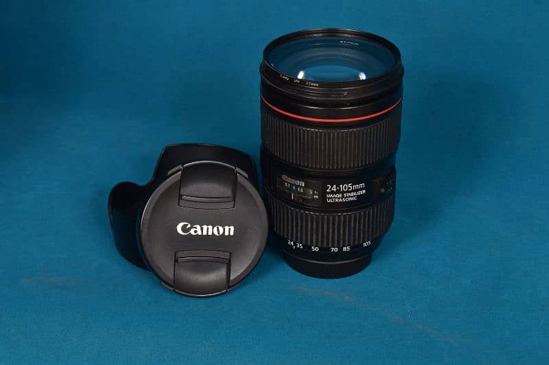 24.105mm f4l is ii condition 9/10 working perfect 0