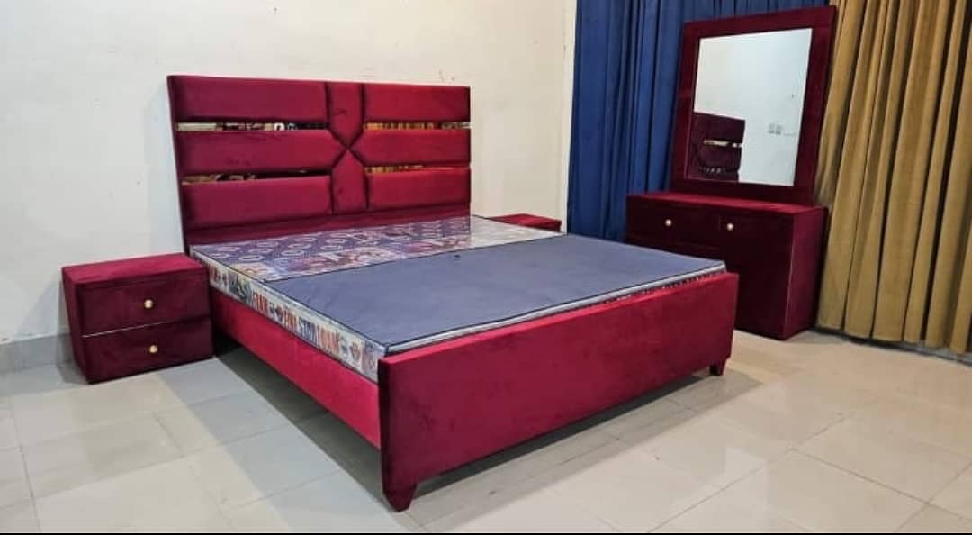 Bed set | King size Bed set | new Modern Bed set  |  king size bed 1