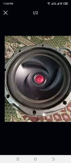 double coil woofer lush edition25 days use ha