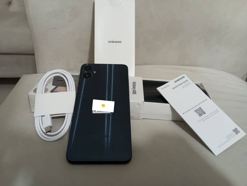 SAMSUNG GALAXY A05 4/128 BLACK COLOUR PERFECT CONDITION UNDER WARRANTY 0