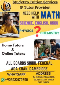 Expert Tuition for your child