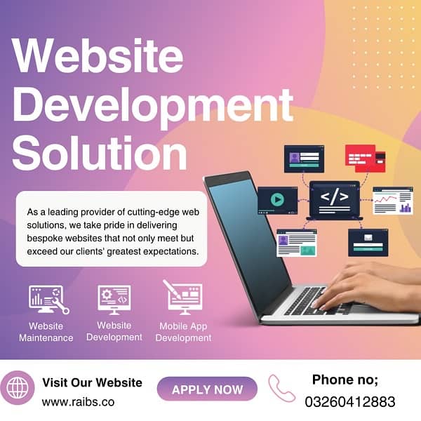 Website Development and App Development 0