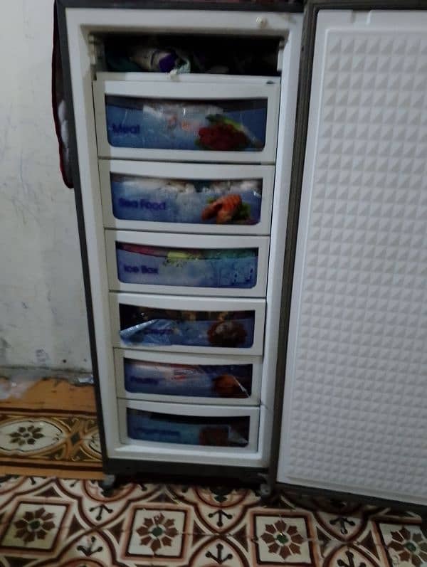 dawlance vertical freezer 3