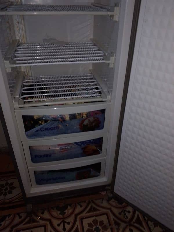 dawlance vertical freezer 13