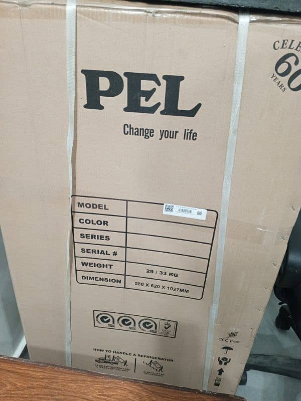 PEL Room Fridge/ Refrigerator (Glass Door) 2024 Model 4