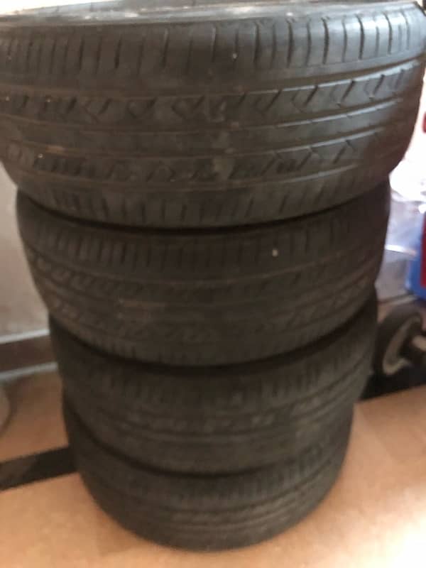 Rapid tyres 185 55 15 2021! In a good Condition! 4