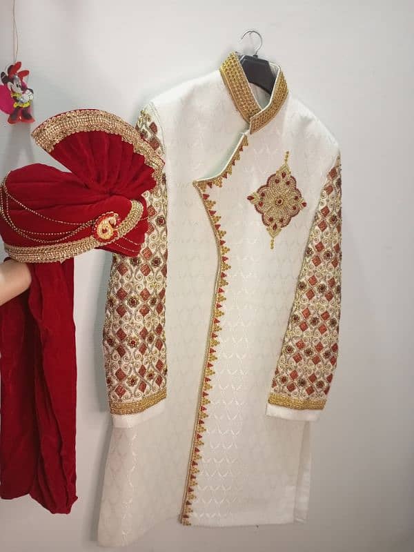 groom sherwani and qula 7