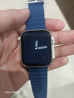 Apple watch T800 ultra 2 with free ocean navy blue strap