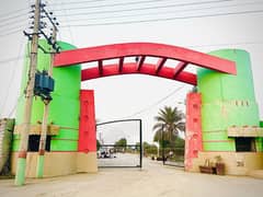 Model Town Plot available for sale on 36 instalmentsnt