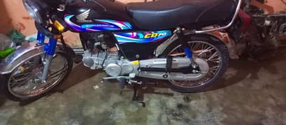 Honda CD 2024 Karachi number location korangi 6 number 51. c 0