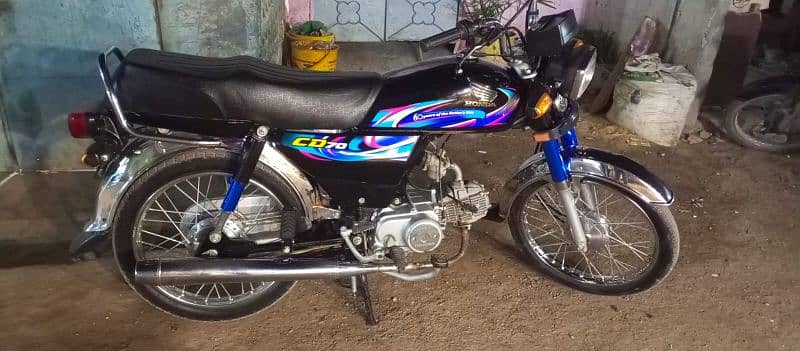 Honda CD 2024 Karachi number location korangi 6 number 51. c 1