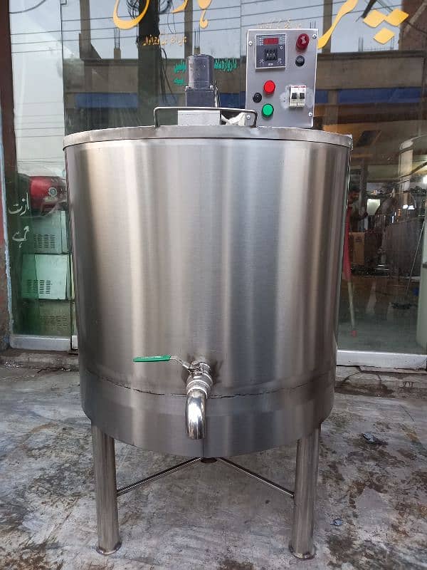 MILK BOILERS AND MILK CHILLER 15