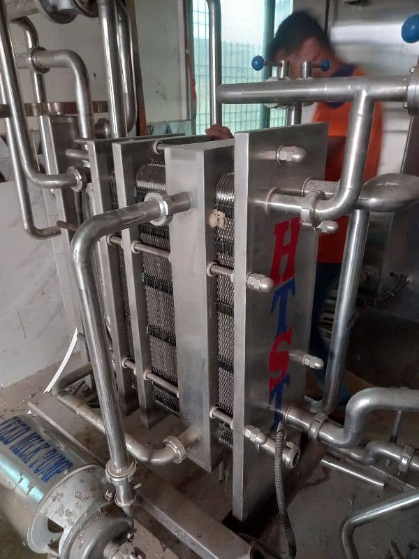 MILK BOILERS AND MILK CHILLER 17