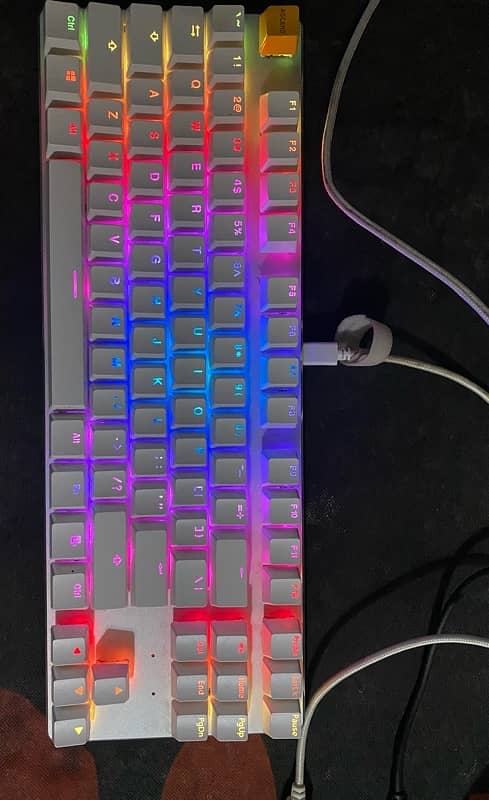 GLORIOUS GMMK TENKEYLESS WHITE EDITION (FULLY MODULAR) 0