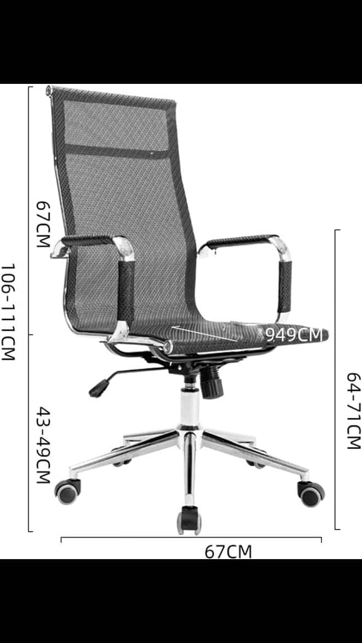 Executive Imported Office Chair, 8