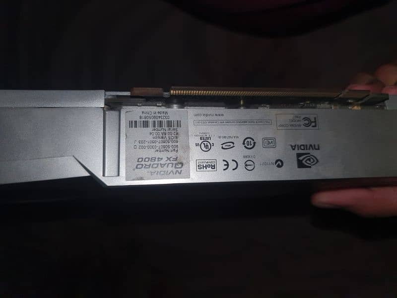 Nvidia quadro fx4800 3