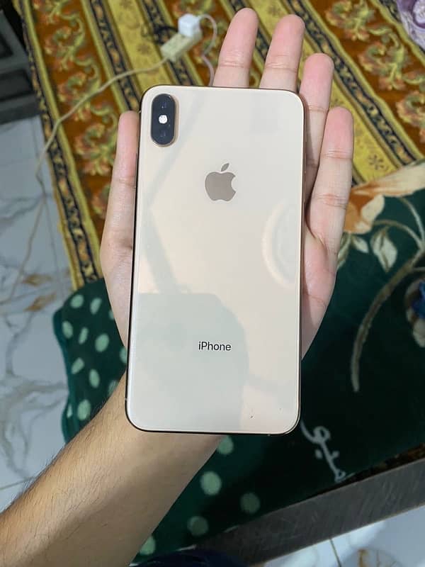 iPhone XS Max gold 2