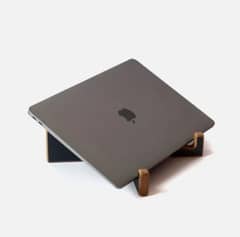 x Cross wooden stand for laptop use