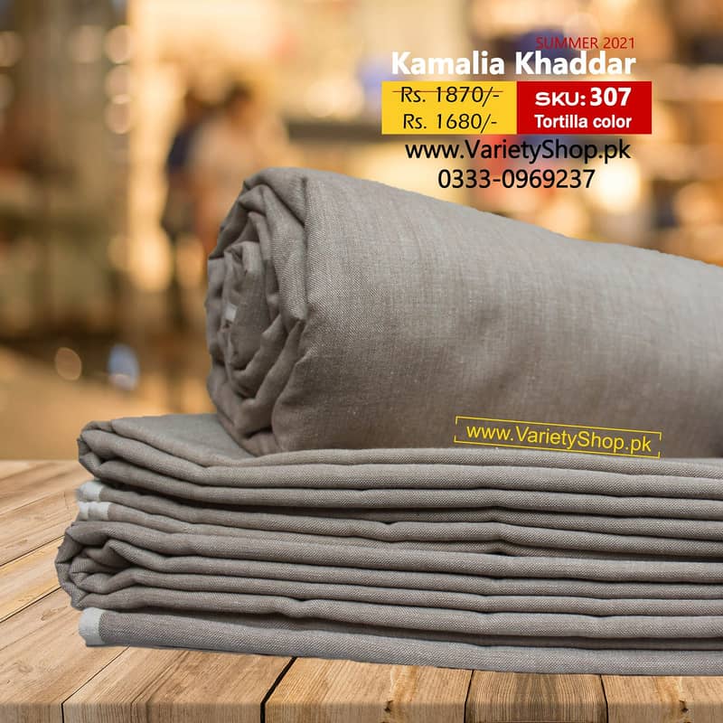 Kamaliya Khaddar - Unstitched - Clearance Sale 4