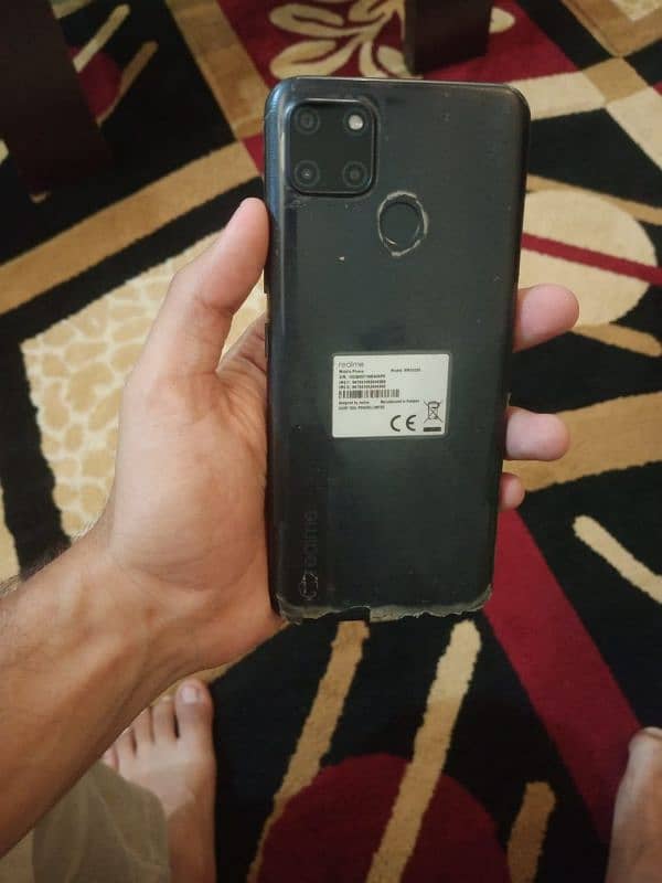 realme c21y panel pr black Nishan h 1