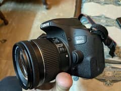 CANON EOS 800D DSLR CAMERA WITH EFS 18-55mm IS lens and all accesories