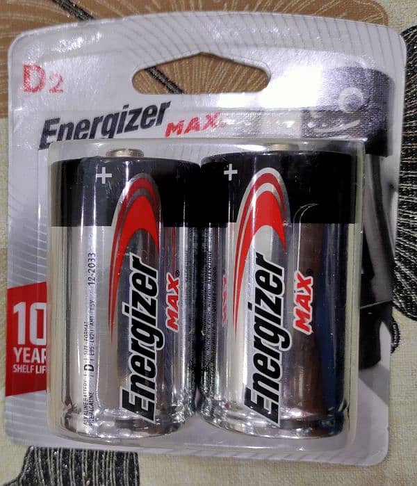 Energizer D2 Batteries 1